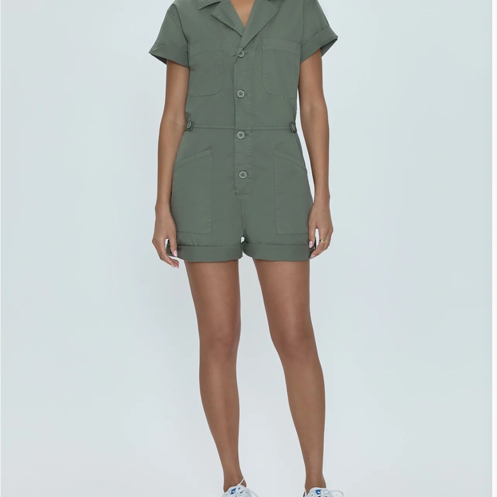 Pistola - Green Parker Field Suit Shorts